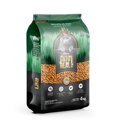 Gato Real Pellets de Pino